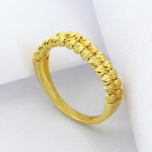 İryum 14 Ayar Altın Dorikalı Yüzük