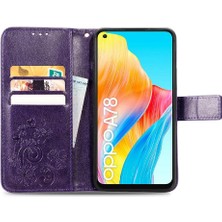 BDT Market Oppo A78 4g Kısa Kayış Dört Yapraklı Yonca Telefon Kılıfı (Yurt Dışından)