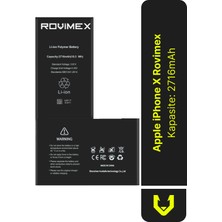 Rovimex Apple iPhone X Batarya Pil - 2716 mAh