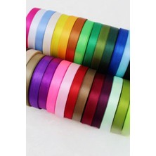 Parla Saten Kurdele 1 cm 10 Metre Ekru