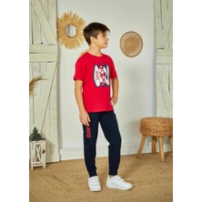 Weweus Erdem Weweus Kırmızı Erkek Çocuk Pijama Takımı 815