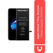 Rovimex Apple iPhone 7 Plus Yüksek Kapasite  Batarya Pil - 3410 mAh