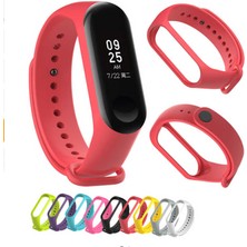 Prolysus Xiaomi Mi Band 2 Uyumlu Kordon Zore Pembe Açık