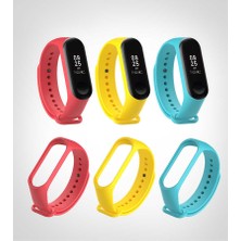 Prolysus Xiaomi Mi Band 2 Uyumlu Kordon Zore Pembe Açık