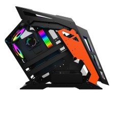 Revenge Emperor Atx Robotik 7 Rgb Fanlı Şeffaf Cam Panel Gaming Oyuncu Bilgisayar Kasası