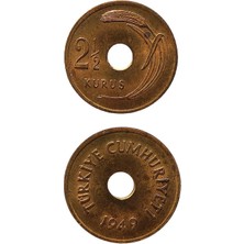 Benim Koleksiyonum 2 1/2 Kuruş (1949) Çil