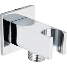 Polisu Mafsallı Duş Adaptörü Kare 1/2