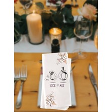 Camellia Boutique Söz Nişan Düğün Baskılı Konsept Peçete 20 Adet 002003