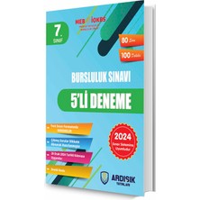 Editör Yayınları 7. Sınıf Bursluluk Sınavı 5 Deneme - Ardışık Yayınları 7. Sınıf Soru Bankası - 7. Sınıf 5'li Deneme