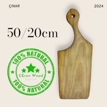 Ceren Wooden Doğal Çınar Ağacı Sunum Kesme Tahtası  El Yapımı Tahta Ahşap Handmade Naturel Board