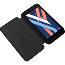 MY Boutique1 Wıko Y52 Için Kart Tutucu Kickstand Deri Folio Flip Case ile Kılıf (Yurt Dışından)