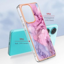 MY Boutique1 Oneplus Nord Ce 3 Tampon Mermer Darbeye Dayanıklı Tpu Silikon ile Uyumlu (Yurt Dışından)