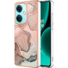 MY Boutique1 Oneplus Nord Ce 3 Tampon Mermer Darbeye Dayanıklı Tpu Silikon ile Uyumlu (Yurt Dışından)