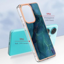 MY Boutique1 Oneplus Nord Ce 3 Tampon Mermer Darbeye Dayanıklı Tpu Silikon ile Uyumlu (Yurt Dışından)