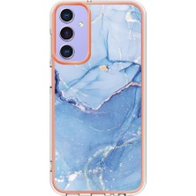 MY Boutique1 Samsung Galaxy A15 5g Tampon Darbeye Dayanıklı Tpu Mermer Silikon ile Uyumlu (Yurt Dışından)