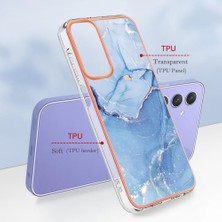 MY Boutique1 Samsung Galaxy A15 5g Tampon Darbeye Dayanıklı Tpu Mermer Silikon ile Uyumlu (Yurt Dışından)