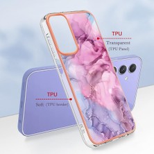 MY Boutique1 Samsung Galaxy A15 5g Tampon Darbeye Dayanıklı Tpu Mermer Silikon ile Uyumlu (Yurt Dışından)