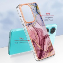 MY Boutique1 Oneplus Nord Ce 3 Tampon Mermer Darbeye Dayanıklı Tpu Silikon ile Uyumlu (Yurt Dışından)