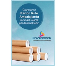 Nova Noook Sevimli Karakter Yıldızlar Uçan Balon Sticker Etiket (STICKER-00024)