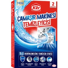 K2R Çamaşır Makinesi Temizleyicisi (2 Kullanımlık)