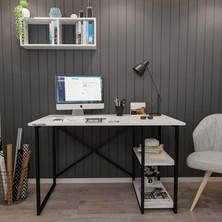 Decorfers Travaıl Çalışma Masası Beyaz