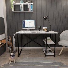Decorfers Travaıl Çalışma Masası Beyaz
