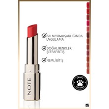 Note Iconic Sheer Lipstick Nemlendirici Parlak Ruj 211 Fearless - Kırmızı