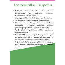 Microbiome Lactobacillus Crispatus 30 Kapsül Probiyotik Probiotic