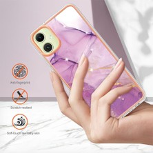 BDT Market Samsung Galaxy A05 Yumuşak Tpu Mermer Desen Koruma Telefon Kılıfı (Yurt Dışından)