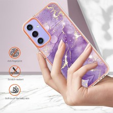 BDT Market Samsung Galaxy A15 5g Yumuşak Tpu Mermer Desen Telefon Kılıfı (Yurt Dışından)