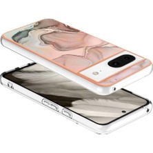 BDT Market Google Pixel 8 5g Tpu Silikon Mermer Uyumlu Telefon Kılıfı (Yurt Dışından)