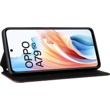 BDT Market Oppo A79 5g Pu Deri Manyetik 3D Telefon Kılıfı (Yurt Dışından)