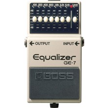 Boss Ge-7 7-Band Eq Grafik Ekolayzer Pedalı