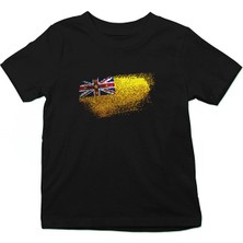 Darkhane Niue Siyah Unisex Çocuk Tişört T-Shirt