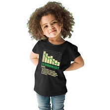 Darkhane Ekonomist Siyah Unisex Çocuk Tişört T-Shirt