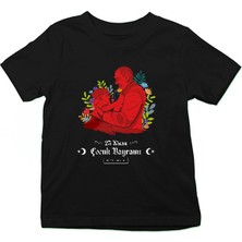 Darkhane 23 Nisan Ulusal Egemenlik ve Çocuk Bayramı
 Siyah Unisex Çocuk Tişört T-Shirt