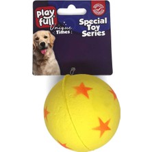 Playfull Köpek Oyun Topu Yıldızlı 6.3 Cm