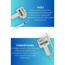 Önen Kimya Taşınabilir Havuz Su Kalitesi Test Cihazı Havuz Ph ve Klor Ölçer