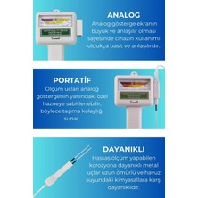 Önen Kimya Taşınabilir Havuz Su Kalitesi Test Cihazı Havuz Ph ve Klor Ölçer