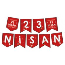 Patladı Gitti 23 Nisan Kutlu Olsun Zikzak Banner