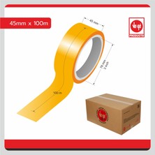 Ve-Ge Koli Bandı 45X100 Şeffaf (Aslan) 48 adet