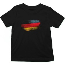 Darkhane Almanya - Germany Siyah Unisex Çocuk Tişört T-Shirt
