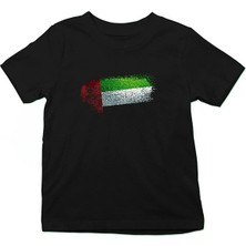 Darkhane Birleşik Arap Emirlikleri - United Arab Emirates Siyah Unisex Çocuk Tişört T-Shirt