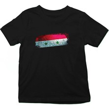 Darkhane Suriye - Syria Siyah Unisex Çocuk Tişört T-Shirt