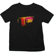 Darkhane Sri Lanka Siyah Unisex Çocuk Tişört T-Shirt