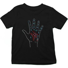 Darkhane Astrolog Siyah Unisex Çocuk Tişört T-Shirt