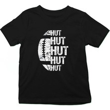 Darkhane Amerikan Futbolu Topu - American Football Siyah Unisex Çocuk Tişört T-Shirt