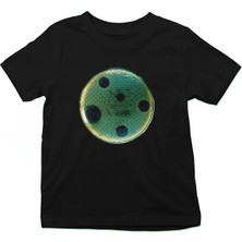 Darkhane Bakteriyolog Siyah Unisex Çocuk Tişört T-Shirt