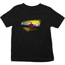 Darkhane Brunei Siyah Unisex Çocuk Tişört T-Shirt