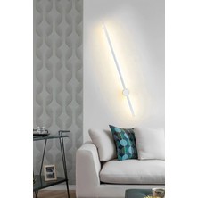 Home Modern Dekoratif LED Duvar Aplik 70 cm Günışığı Beyaz Kasa 1 Adet